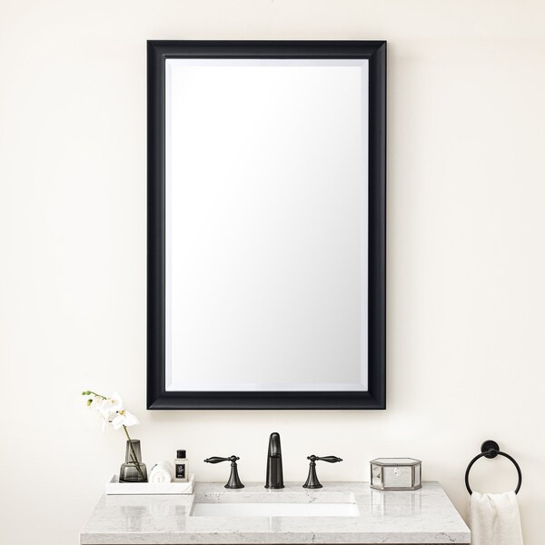 Glenbrooke 26in Mirror, Black Onyx